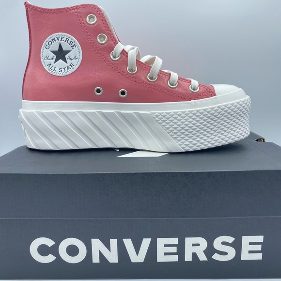 Converse Chuck Taylor All Star Lift 2X Platform High Iridescent - Picture 2 of 8